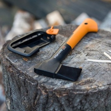 НАБОР ТОПОРОВ FISKARS: Расколка X21 + Столярные работы X7 + БЕСПЛАТНЫЙ набор для охраны труда и техники безопасности