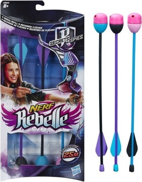 NERF REBELLE ZESTAW STRZAŁ STRZAŁY 3-PAK HASBRO