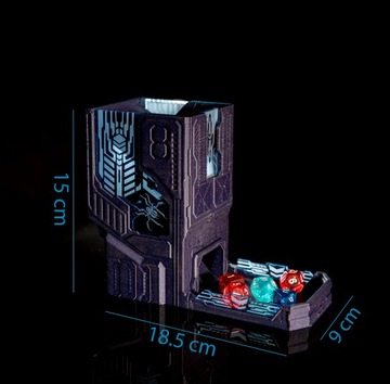 Научно-фантастическая башня из кубиков с Plexa