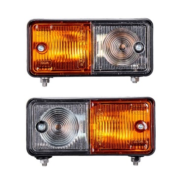 Лампы Ursus C-360 передние + задние WAŚ POLSKA в комплекте с подсветкой борта