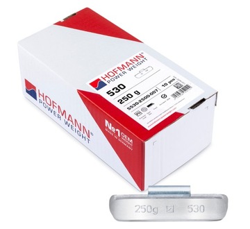 Ciężarki NABIJANE CIĘŻAROWE do felg HOFMANN 250g