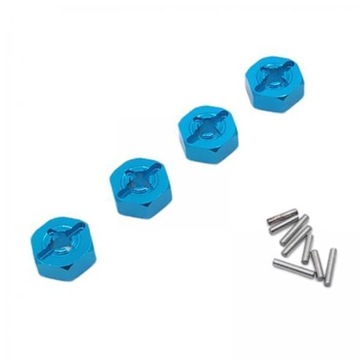 Adapter konwersji 3X 4x piasty koła sześciokątnego do Wltoys 1/14 14400 RC 3 szt.
