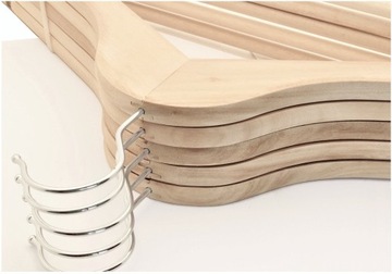 10x ДЕРЕВЯННЫЕ ВЕШАЛКИ ДЕРЕВЯННАЯ ВЕШАЛКА ДЛЯ ОДЕЖДЫ J