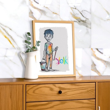 PANELE 3D ŚCIENNE SAMOPRZYLEPNE TAPETA PIANKA Płytki Dekoracyjne Marmur x10