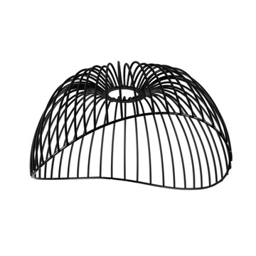 LIGHTLOGIC LL KLOSZ 08 druciany do lamp wiszących sufitowych E27 czarny