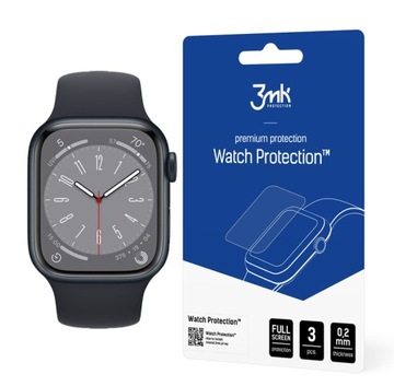 3MK Folia Fullscreen ARC do Apple Watch 8 45mm