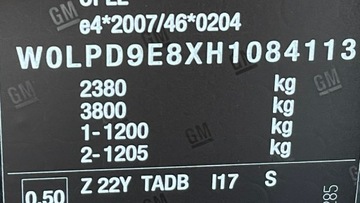 Opel Zafira C Tourer Facelifting 1.6 CDTI 120KM 2017 Opel Zafira Zarejestrowany Ubezpieczony, zdjęcie 32