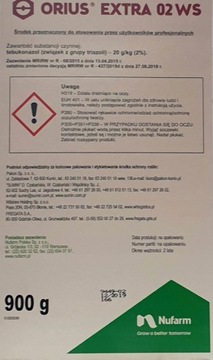Nufarm Orius 900g Zaprawa Nasienna