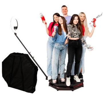 Fotobudka 360 Video Booth 360 Photo Booth 95cm