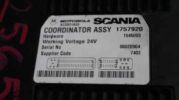 МОДУЛЬ КООРДИНАТОРА КОНТРОЛЛЕРА SCANIA 1757920