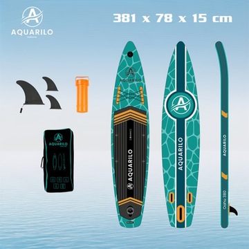 Deska SUP AQUARILO Touring Oahu 380 Basic