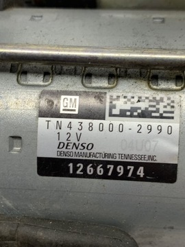 12667974 STARTÉR CHEVROLET CAMARO 3.6 250KW