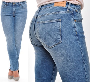 WRANGLER spodnie REGULAR jeans STRAIGHT W28 L32