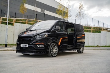 TRANSIT TOURNEO CUSTOM 2018-2023 ПЕРЕДНИЙ СПЛИТЕР СПОЙЛЕР ПЛАСТИКОВЫЙ