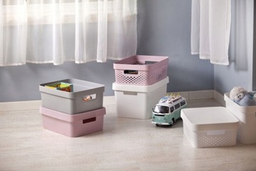 АЖУРНАЯ КОНТЕЙНЕРНАЯ КОРЗИНА BOX BOX 17л CURVER INFINITY