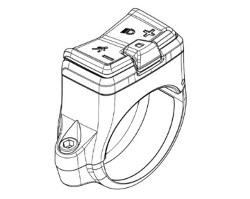 Bosch Mini Remonte Dropbar Smart System 31,8 мм Блок управления