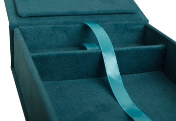 Aksamitne pudełko na zdjęcia 13x18 PEN na 200 zdjęć grawer aksamit