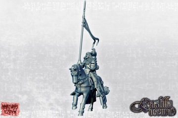 Knight of Misfortune - Mounted Version - Minifaktura - Druk 3D