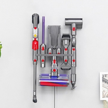 НАСТЕННЫЙ ДЕРЖАТЕЛЬ ДЛЯ АКСЕССУАРОВ ВЕШКА-ОРГАНИЗАТОР ДЛЯ DYSON V7 V8 V10 V11 V15