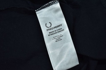 FRED PERRY Koszulka Męska Logowana / M