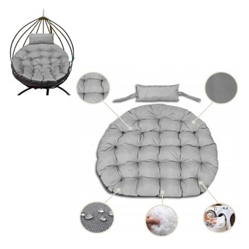 ПОДУШКА ДЛЯ САДОВОГО ПОДВЕСНОГО КРЕСЛА COCOON SWING STORK NEST XL