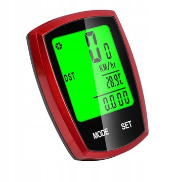 LICZNIK ROWEROWY Bezprzewodowy WYŚWIETLACZ LCD