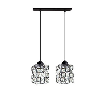 LAMPA SUFITOWA,KRYSZTAŁKI DO SALONU SPELL 208L LED