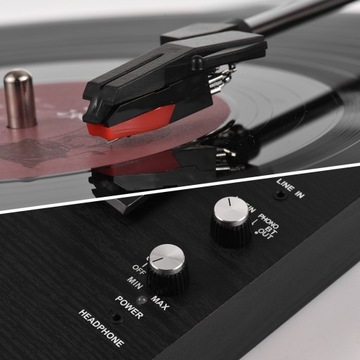 Retro Record Player with BT Function 33/45/78RPM