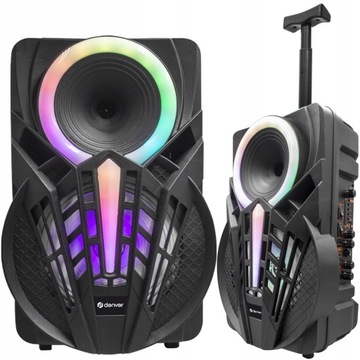 DENVER GŁOŚNIK PRZENOŚNY KOLUMNA BLUETOOTH 12W