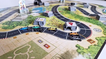 Турбо-настольная игра Особенности Terrain, гаражи, аксессуары, соответствующие игре