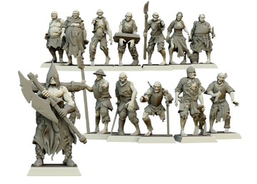 Zombie Monster Set Figurki RPG D&D Pathfinder