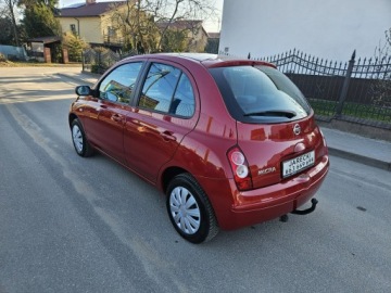 Nissan Micra III Hatchback 5d 1.2 i 16V 80KM 2008 Nissan Micra Opłacona Zdrowa Zadbana Serwisowana, zdjęcie 5