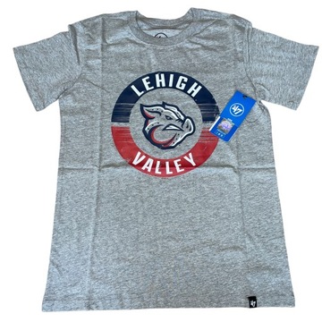 47 BRAND T-SHIRT LEHIGH VALLEY DZIECKO CHŁOPIEC 10-12 LAT - NOWY - METKI