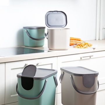 АЛЬБУЛА Мусорное ведро, контейнер, система сортировки мусора 25 л - ROTHO