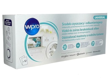 12x ODKAMIENIACZ do pralek i zmywarek 3w1 WPRO