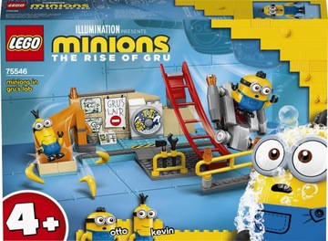 LEGO Minionki w laboratorium Gru 75546