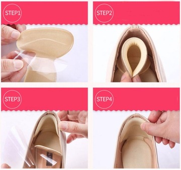 СТЕЛЬКИ, ПОДБОТНИКИ ДЛЯ ОБУВИ, ПОДКАБОЧНИКИ ПРИКЛЕЕННЫЕ, 2 В 1