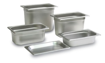 POJEMNIK GN 1/4 20 MM ZE STALI NIERDZEWNEJ GASTRONOMICZNY 0,5 L SILESIA