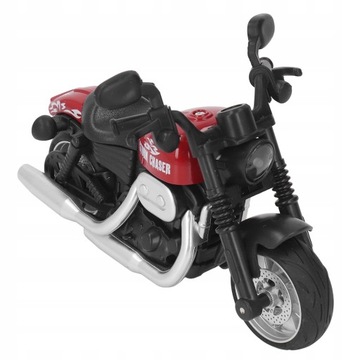 Игрушечный мотоцикл Stop в масштабе 1:16 со звуковым светом