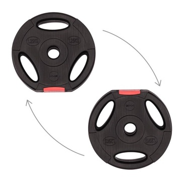 Регулируемые битумные тренировочные гантели 40 кг HMS