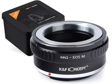 Adapter M42 - EOS M EF-M przejściówka dla bezlusterkowców Canon EOSM