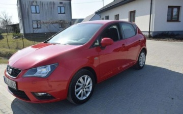 Seat Ibiza IV Hatchback 5d Facelifting 1.4 85KM 2015 Seat Ibiza 1.4 MPI 92 TYS KM Oryginal Lakier 2 KPL KOL Grzane Fotele Sprow, zdjęcie 13