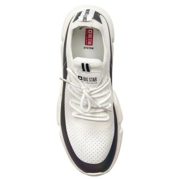 Sneakersy półbuty Big Star FF274A052 białe r.41