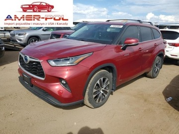 Toyota Highlander III 2021 Toyota Highlander Hybrid XLE 2021 2.5l 2.5 Hybryda 243KM