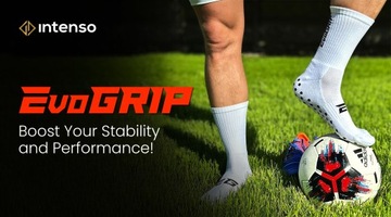 КОРОТКИЕ НЕСКОЛЬЗЯЩИЕ ТРЕНИРОВОЧНЫЕ НОСКИ EvoGRIP 41-43 PRO
