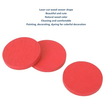 50 шт. Деревянные диски развивающие игрушки для детей рукоделие РР