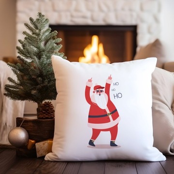 ДЕКОРАТИВНАЯ НАВУШКА 40х40 РОЖДЕСТВЕНСКАЯ С ПРИНТОМ