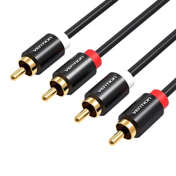 VENTION CABLE АУДИОКАБЕЛЬ 2X RCA CINCH НА 2X RCA CINCH СТЕРЕО CHINCH 2M