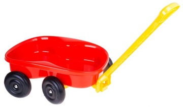 ТЕЛЕЖКА С РУЧКОЙ 45 СМ PUSH BALLROWARD Adriatic RED