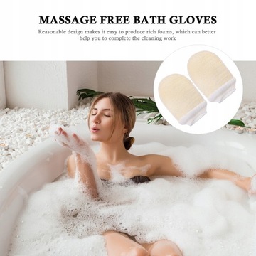 Loofah Rękawiczki do Mycia Ciała Take Bath 2 Szt